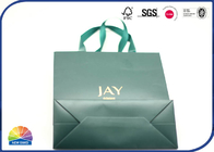 Ribbon Handle 4C Printed Paper Gift Bag For Luxury Present