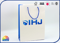 Luxury Paper Gift Bag Matte Lamination Custom Logo With Nylon Handle