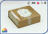 350g White Cardboard Magnetic Lock Rigid Gift Cardboard Paper Box
