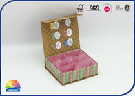 4c Colorful Print Matte Paper Hinged Lid Box For Candles Soaps