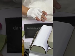 대량 인쇄 용지 패케이지용 튜브 검은 판지로 만드는 실린더 박스 OEM 로고를 특화하기