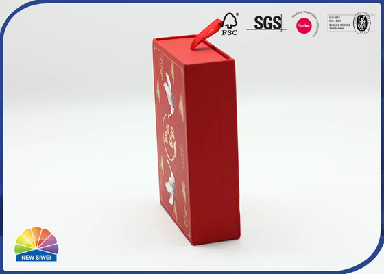 Customized 4C Printed Drawer Paper Boxes Resuable Eco Friendly For Lipstick Product