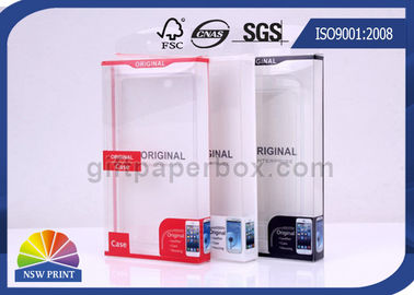 Custom Printed PET PP PVC PS Transparent Plastic Boxes Electronics Packaging
