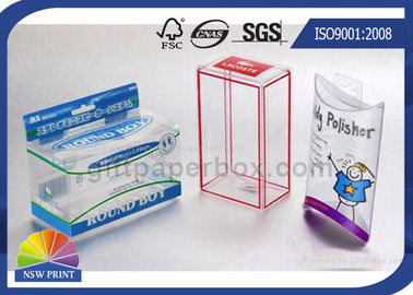 Custom Made Clear PET Box Plastic Packaging Box For Products Packaging