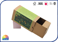 Custom Made Sleeve Drawer Paper Box Brown Kraft Tea Packing Slide Open Boxes