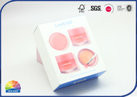 Lip Sleeping Mask Gift Set Packing Folding Carton Box With UV Logo Print