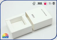 Matte White Folding Carton Box Sleeve Drawer Packaging For Solid Perfume