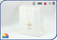 Eco Friendly 4C Print Customized Size Paper Gift Bag With Nylon Handle