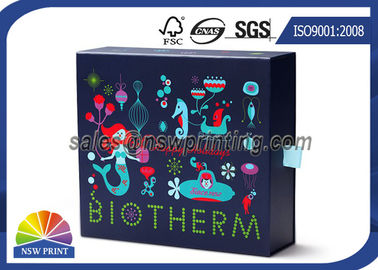 Rectangle Rigid Drawer Paper Box Chipboard Slide Box Packaging For Cosmetics