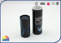 Customizing Bulk Print Paper Packaging Tube Black Cardboard Cylinder Box OEM Logo