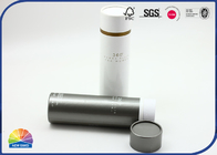 Glossy Lamination Printed Paper Cylinder Boxes T-Shirt Package