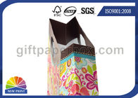 Cute Personalized Small Wrapping Paper Gift Bag with Die Cut Handle for Gift Packaging