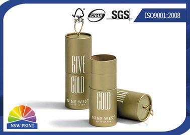 Tea / Cosmetic / Skincare Paper Packaging Tube / Luxury Recycled Custom Paper Tubes