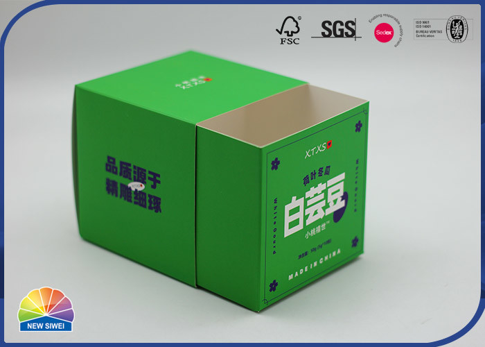 350gsm 코트지를 패키징하여 티백지를 위한 카톤 박스를 폴딩시키는 맞춘 모양