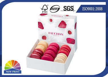 Macarons/공상 서류상 디저트 선물 포장 상자를 위한 Eco-friendy 마분지 선물 상자