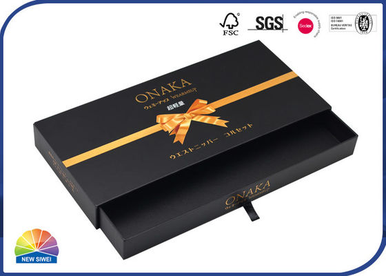 뜨겁게 4c 인쇄 판지 슬라이딩 드로어 용지함에 날인하기