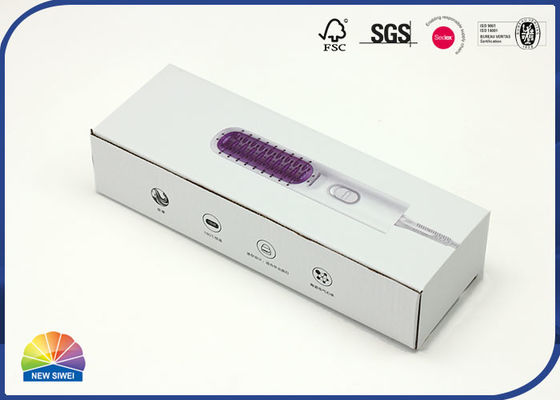 모발 컬러 스트레이트너를 위한 사각형 Ｅ 플루트 골판지 박스