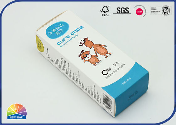 아동들 간호 제품을 위한 만화 프린팅 C1S 접기식 상자 박스