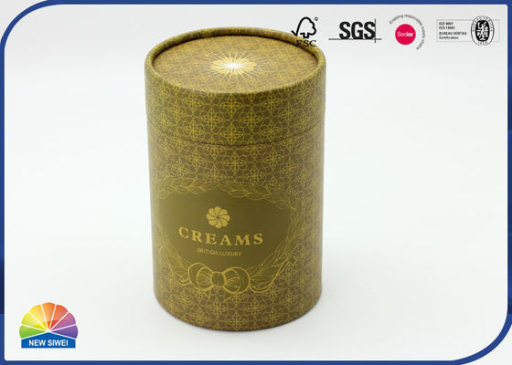 빵집 패키징 실린더 페이퍼 박스관 157gsm C2S 용지함