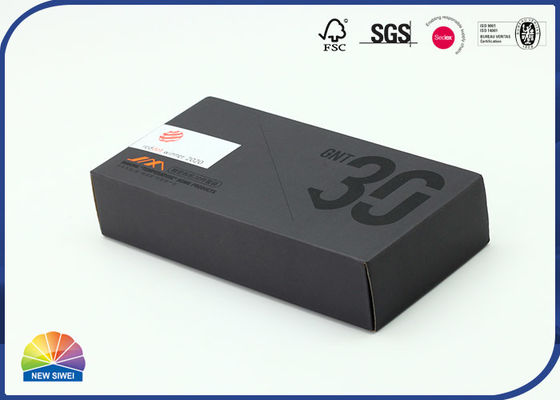 박스를 패키징하는 4c 인쇄 무료 제도지는 카드보드 박스를 검게합니다