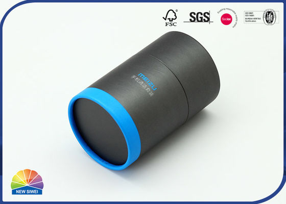 157gsm 코트지 튜브 용기 간결한 4c 인쇄를 검게하세요