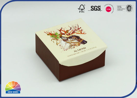 걸개식 덮개 박스 아크릴 다이아몬드를 패키징하는 사각형 Soap