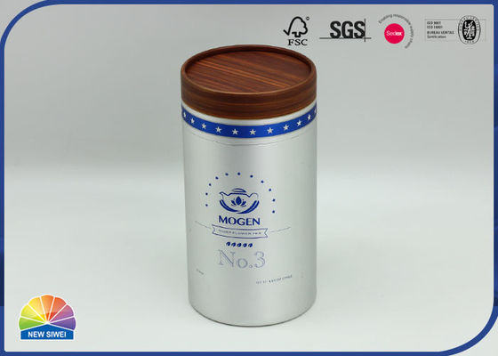 4c Uv는 커피 차를 위해 패키징하는 182gsm 은 판지 튜브를 출력합니다