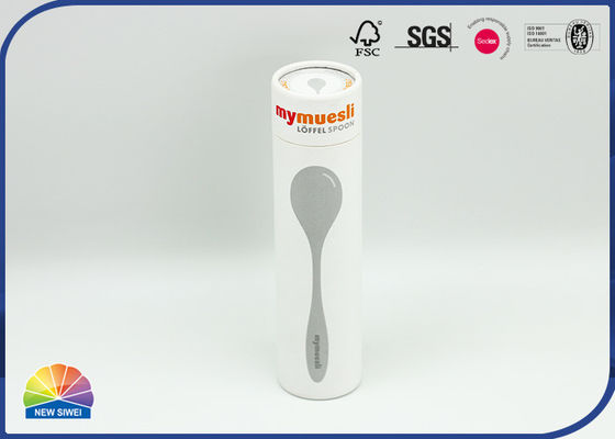 FSC는 판지로 패키징 튜브 광택이 없는 엷은 조각 모양을 숟가락으로 뜹니다