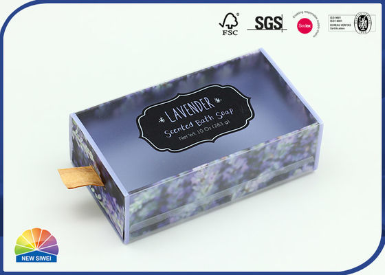 종이 핸들과 1200gsm CCNB 마분지 드로어 박스