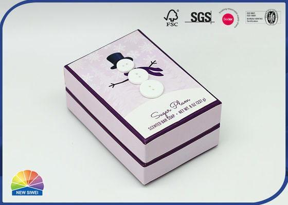 프린팅 패턴 종이 어깨 카드보드 박스 Soap 패키징을 맞추어주세요