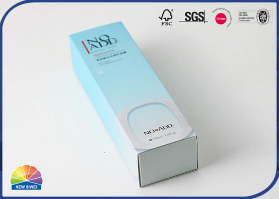 광택이 없는 박판 C1S 서류상 접히는 서랍 상자 우산 포장
