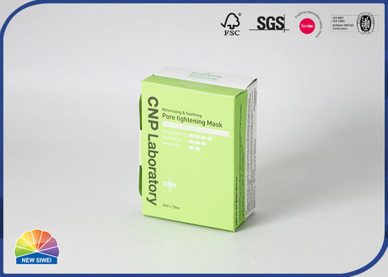 스킨 케어 세트 결합 된 종이 접는 상자 매트 라미네이션