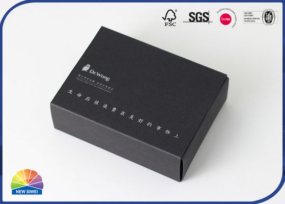 EVA 거품을 가진 서류상 서랍 상자를 각인하는 350gsm 까만 Kraft 포일